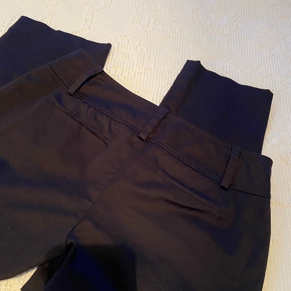 Ann Taylor Sz 10 Lindsay Stretch Trouser Pants in Midnight Blue - Picture 4 of 6